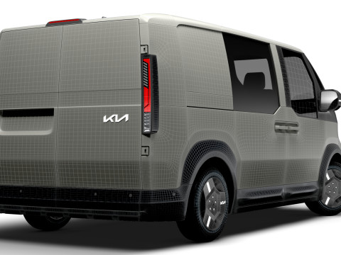 KIA PV5 Crew L2H1 2025 3Dモデル