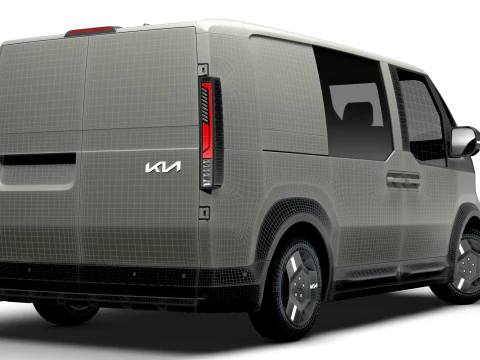 KIA PV5 Crew L2H1 2025 3D Model
