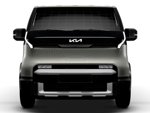 KIA PV5 Crew L2H1 2025 3D Model