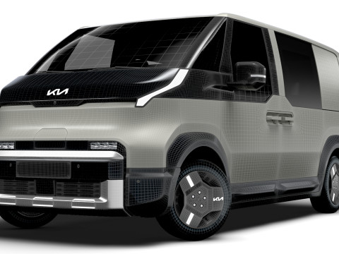 KIA PV5 Crew L2H1 2025 3Dモデル
