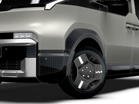 KIA PV5 Crew L2H1 2025 3Dモデル