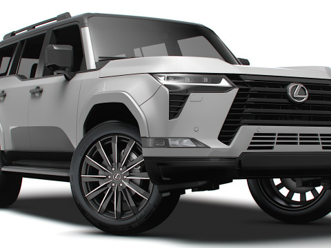 Lexus GX 550 Luxury 2025 3D Model