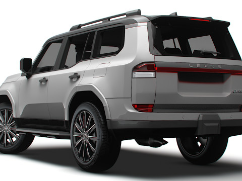 Lexus GX 550 Luxury 2025 3D Model