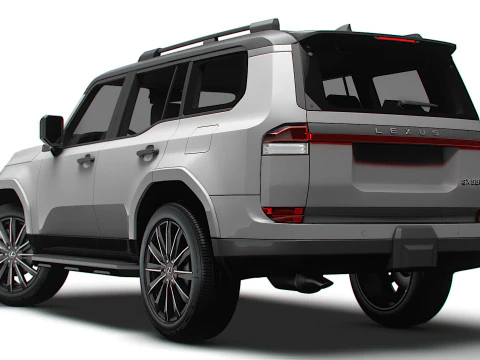 Lexus GX 550 Luxury 2025 3D Model