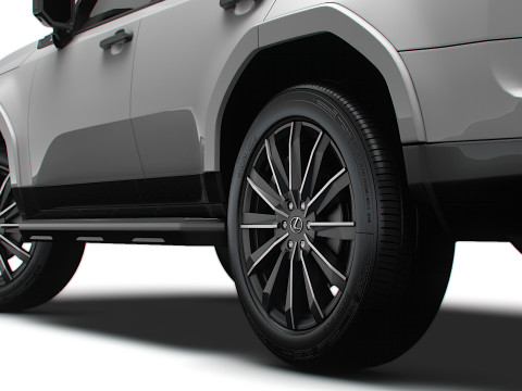Lexus GX 550 Luxury 2025 3D Model