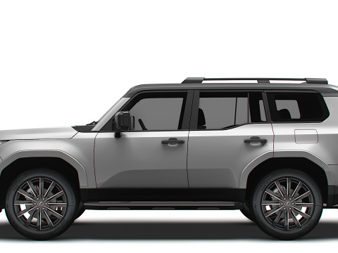 Lexus GX 550 Luxury 2025 3D Model