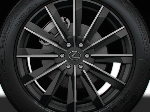 Lexus GX 550 Luxury 2025 3D Model