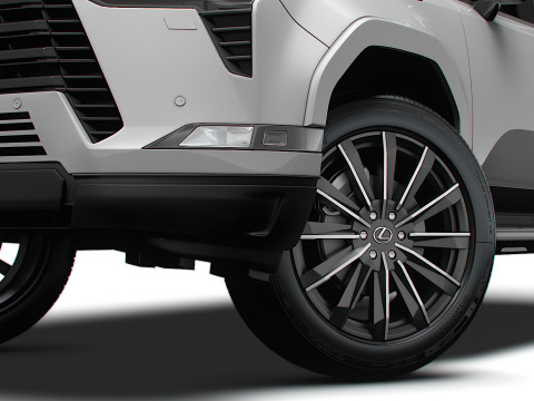 Lexus GX 550 Luxury 2025 3D Model