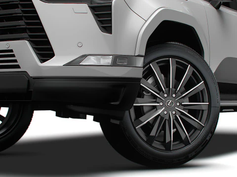 Lexus GX 550 Luxury 2025 3D Model