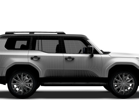 Lexus GX 550 Luxury 2025 3D Model