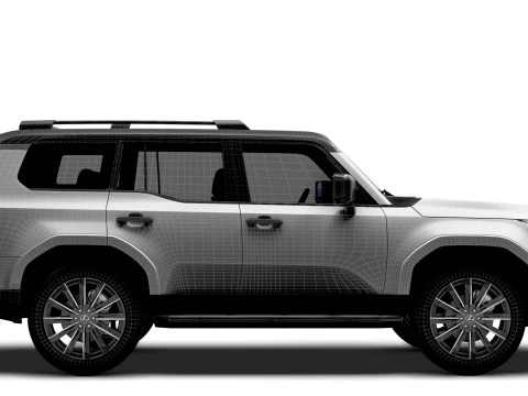 Lexus GX 550 Luxury 2025 3D Model