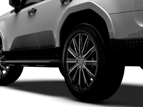 Lexus GX 550 Luxury 2025 3D Model