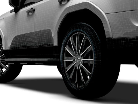 Lexus GX 550 Luxury 2025 3D Model
