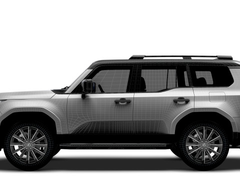 Lexus GX 550 Luxury 2025 3D Model