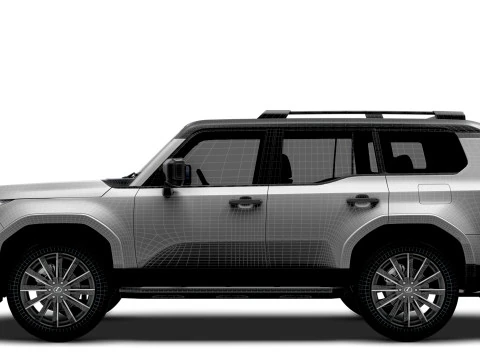Lexus GX 550 Luxury 2025 3D Model