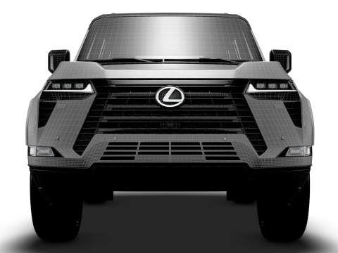 Lexus GX 550 Luxury 2025 3D Model