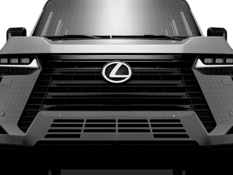 Lexus GX 550 Luxury 2025 3D Model