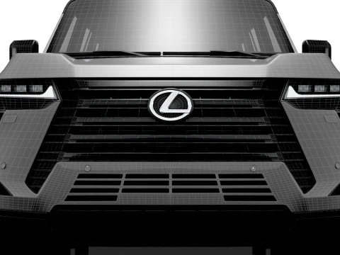 Lexus GX 550 Luxury 2025 3D Model