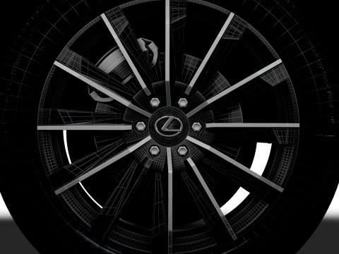Lexus GX 550 Luxury 2025 3D Model