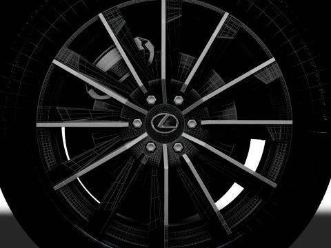 Lexus GX 550 Luxury 2025 3D Model