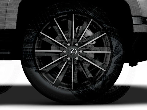 Lexus GX 550 Luxury 2025 3D Model
