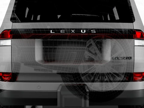 Lexus GX 550 Luxury 2025 3D Model