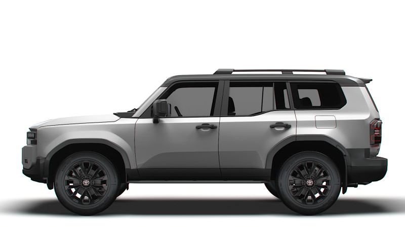 Toyota Land Cruiser Prado 2025 3D मॉडल .c4d .max .obj .3ds .fbx .stl .blend