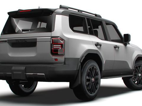 Toyota Land Cruiser Prado 2025 3D मॉडल