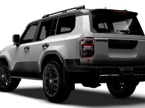 Toyota Land Cruiser Prado 2025 3D मॉडल
