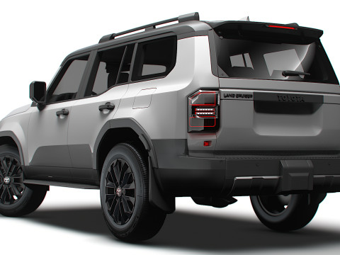 Toyota Land Cruiser Prado 2025 3D मॉडल