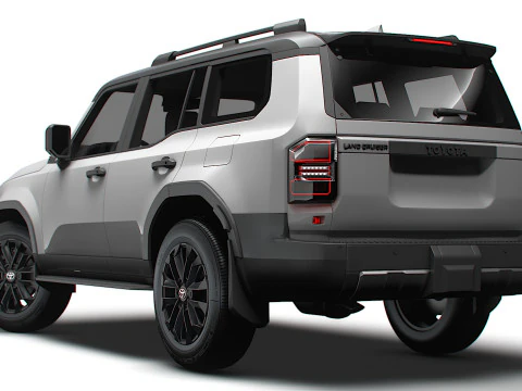 Toyota Land Cruiser Prado 2025 3D Model