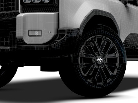 Toyota Land Cruiser Prado 2025 3D मॉडल