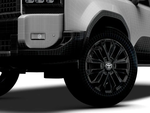 Toyota Land Cruiser Prado 2025 3D Model