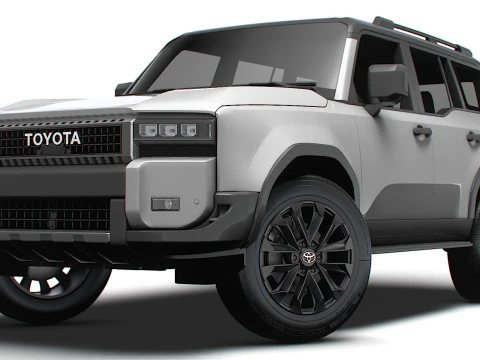 Toyota Land Cruiser Prado 2025 3D Model