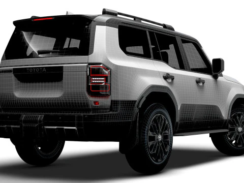 Toyota Land Cruiser Prado 2025 3D Model