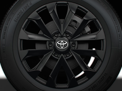 Toyota Land Cruiser Prado 2025 3D मॉडल