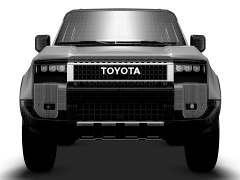 Toyota Land Cruiser Prado 2025 3D मॉडल