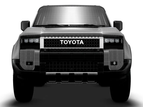 Toyota Land Cruiser Prado 2025 3D Model