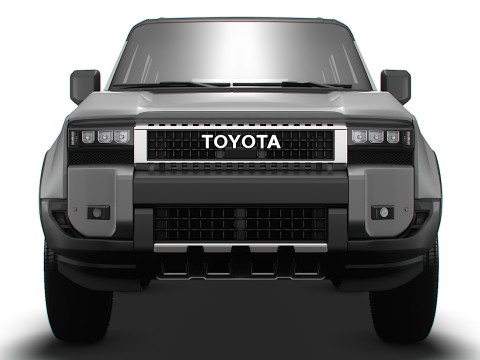 Toyota Land Cruiser Prado 2025 3D मॉडल
