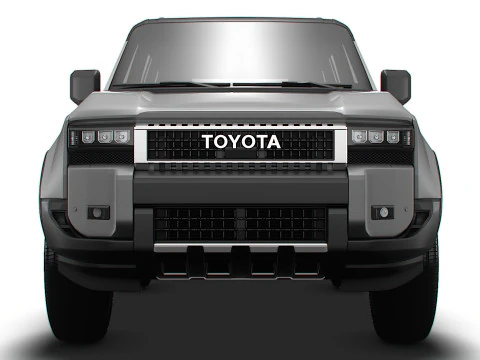 Toyota Land Cruiser Prado 2025 3D Model