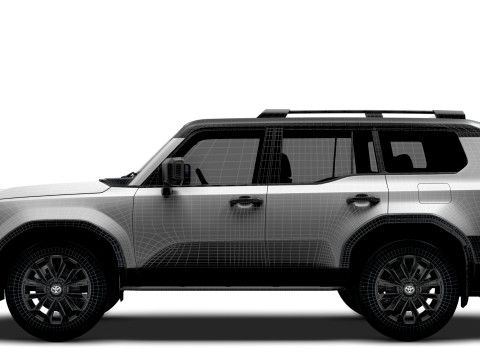 Toyota Land Cruiser Prado 2025 3D मॉडल