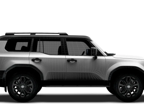 Toyota Land Cruiser Prado 2025 3D Model