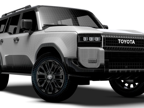 Toyota Land Cruiser Prado 2025 3D मॉडल
