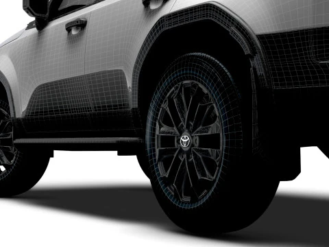 Toyota Land Cruiser Prado 2025 3D Model
