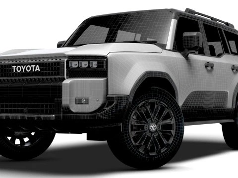 Toyota Land Cruiser Prado 2025 3D Model