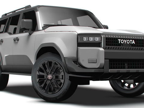 Toyota Land Cruiser Prado 2025 3D मॉडल