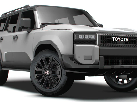 Toyota Land Cruiser Prado 2025 3D Model