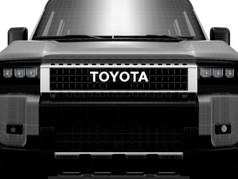 Toyota Land Cruiser Prado 2025 3D मॉडल