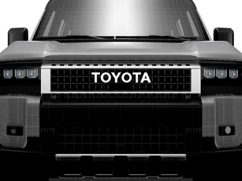 Toyota Land Cruiser Prado 2025 3D Model