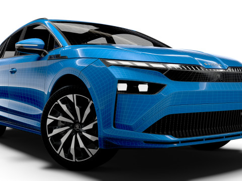 Skoda Enyaq Sportline 2026 3D 모델